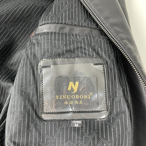 Men’s Genuine Leather Jacket – Premium Sheep Leather – Size M - Picture 7 of 13